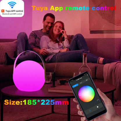 LuminaFusion draadloze tafellamp met afstandsbediening en waterdicht ontwerp