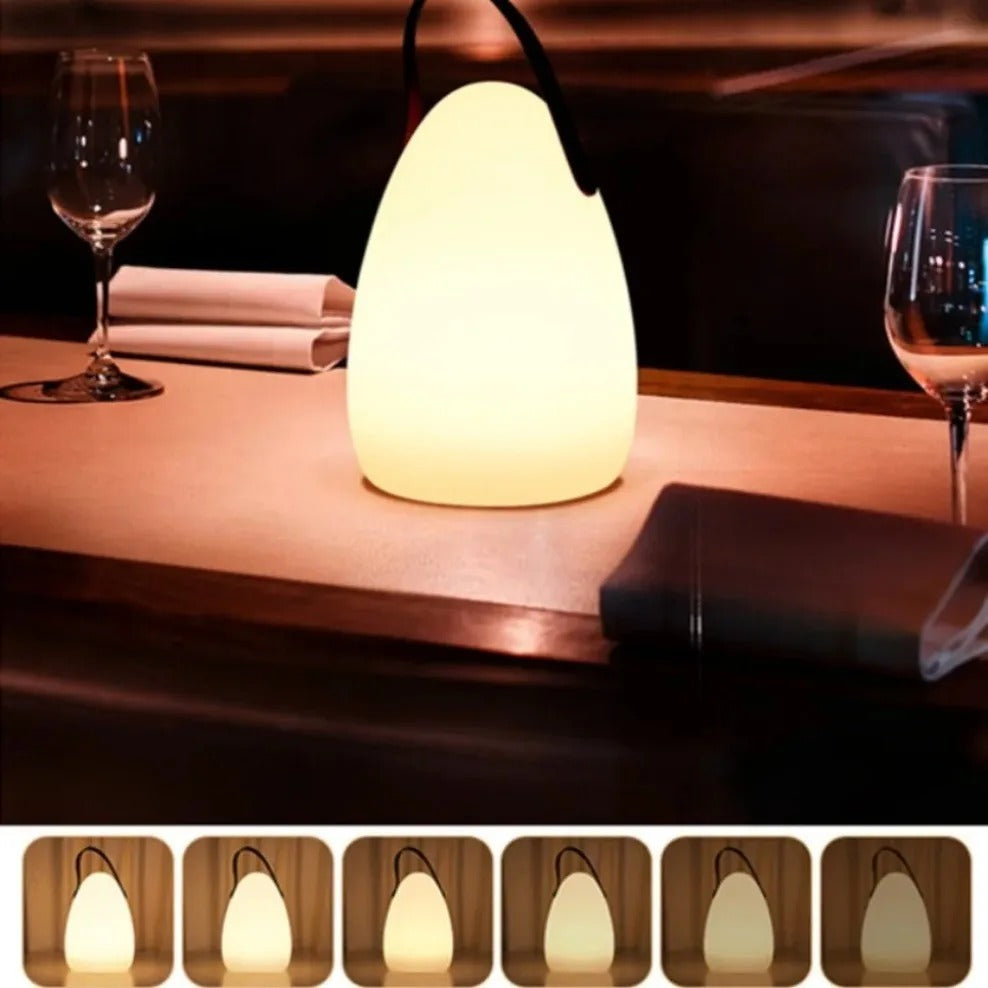 LuminaFusion draadloze tafellamp met afstandsbediening en waterdicht ontwerp