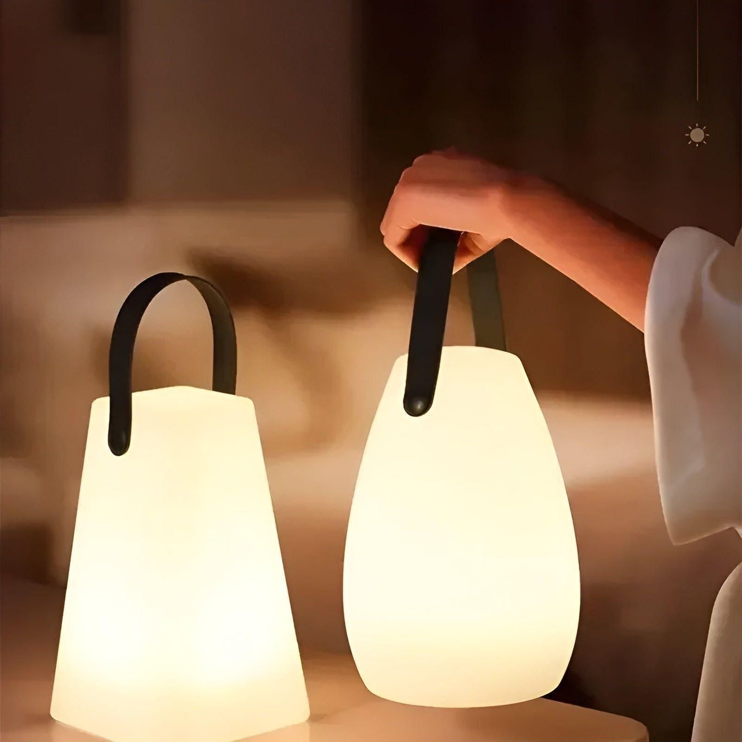 LuminaFusion draadloze tafellamp met afstandsbediening en waterdicht ontwerp