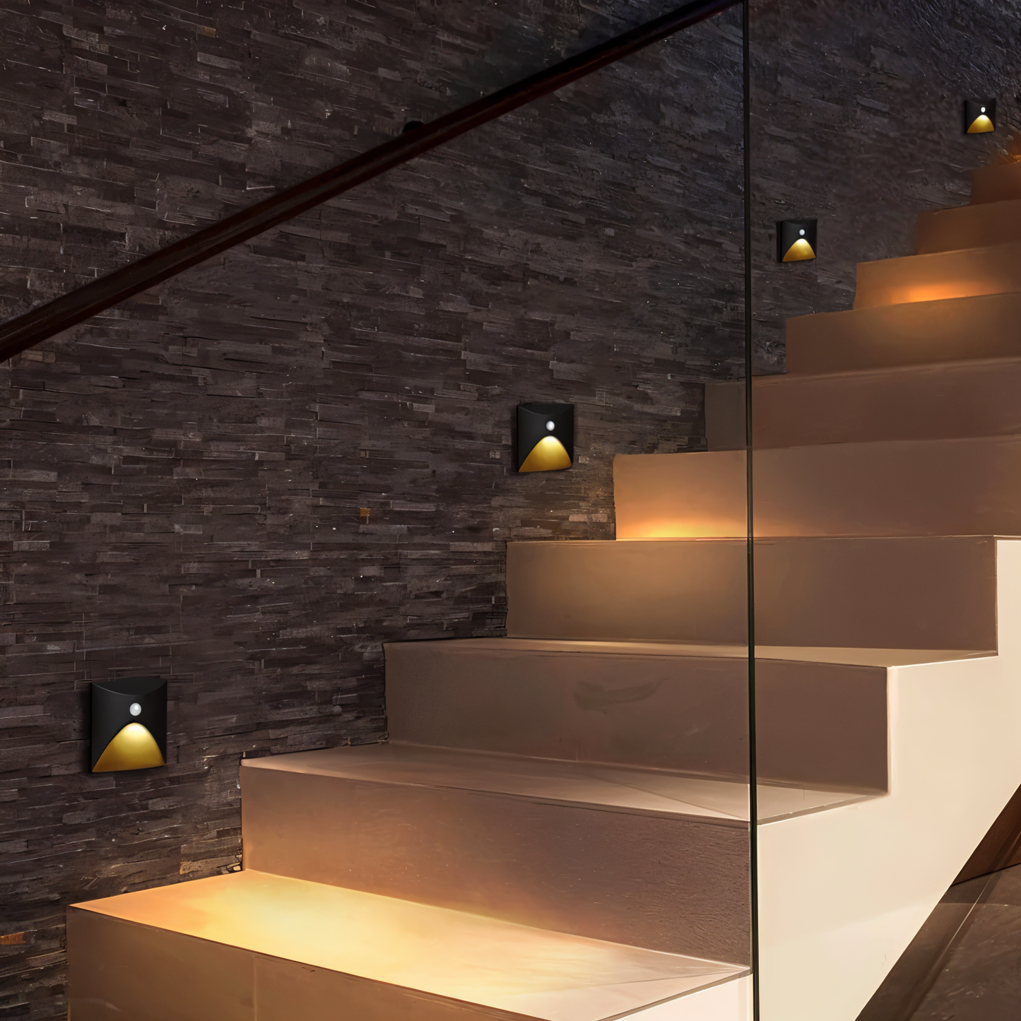 LuminiPath LED wandlamp bewegingssensor waterdicht binnen en buiten