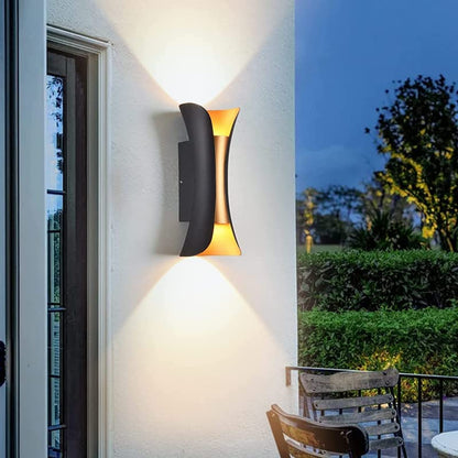 Lumio moderne LED wandlamp waterdicht binnen en buiten