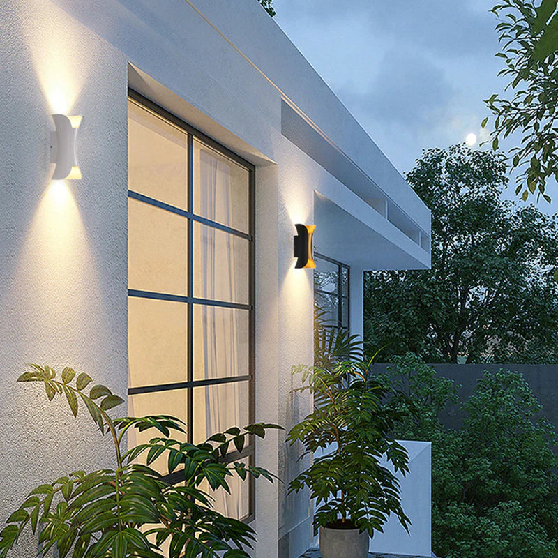Lumio moderne LED wandlamp waterdicht binnen en buiten