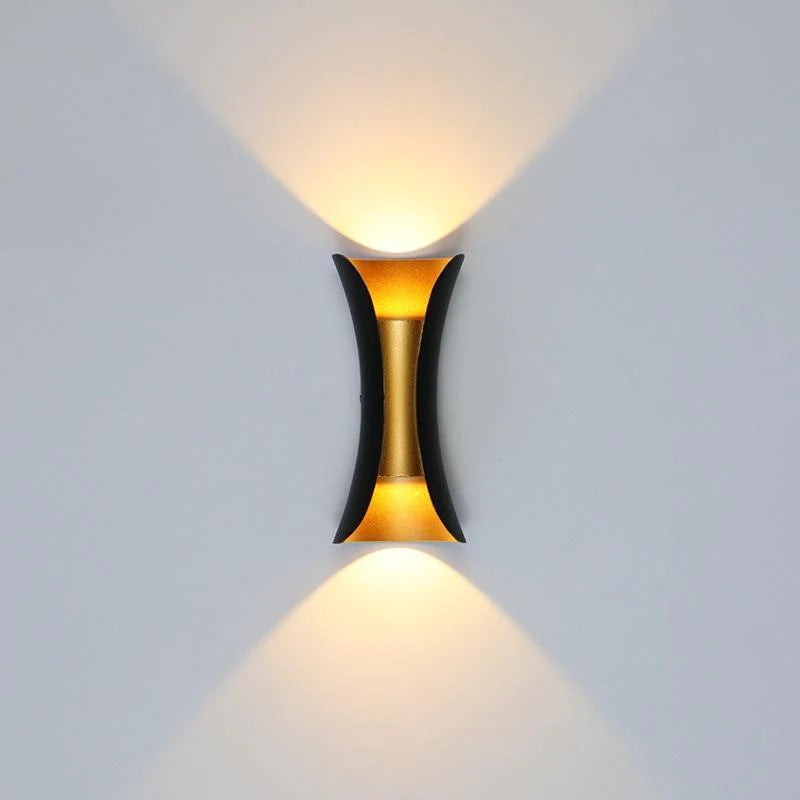 Lumio moderne LED wandlamp waterdicht binnen en buiten