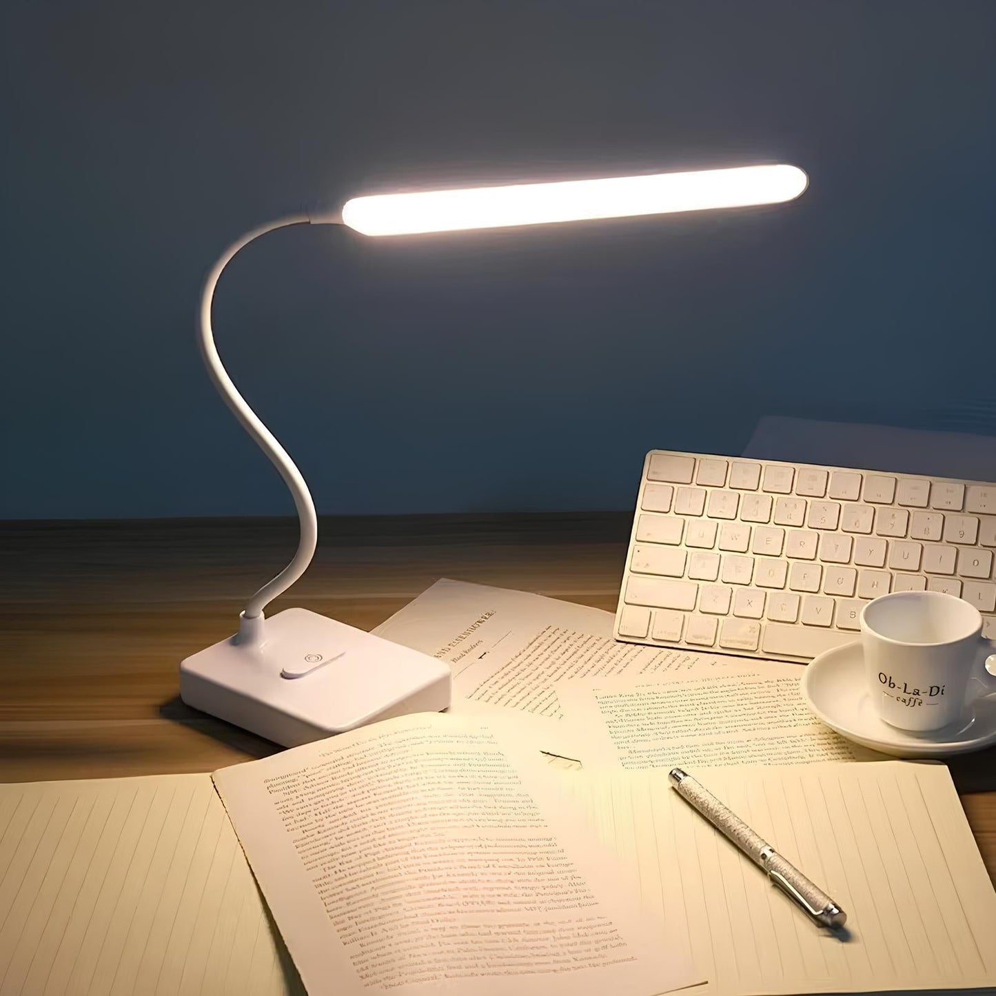 LumoFlex Verstelbare Bureaulamp met Flexibele Nek