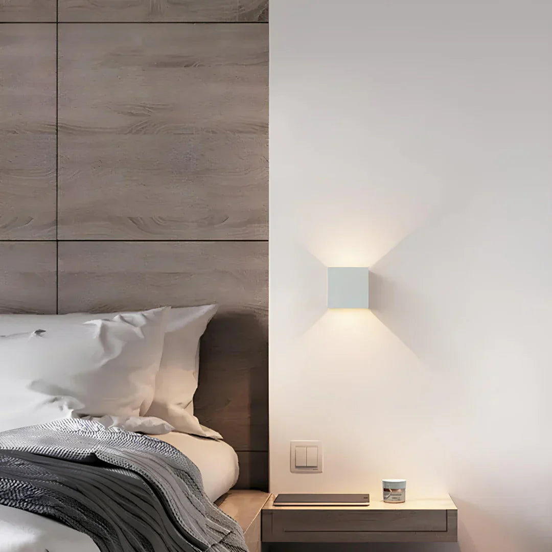 Luxe bewegingssensor wandlamp warm LED 2700K