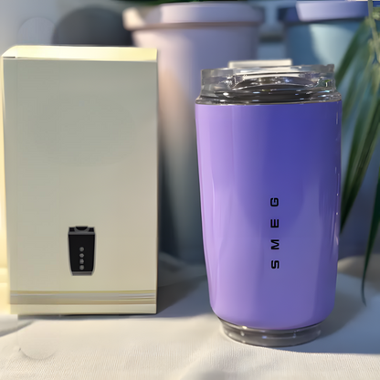 LuxeTherm 500ml thermosbeker van roestvrij staal geïsoleerde lekvrije koffiebeker