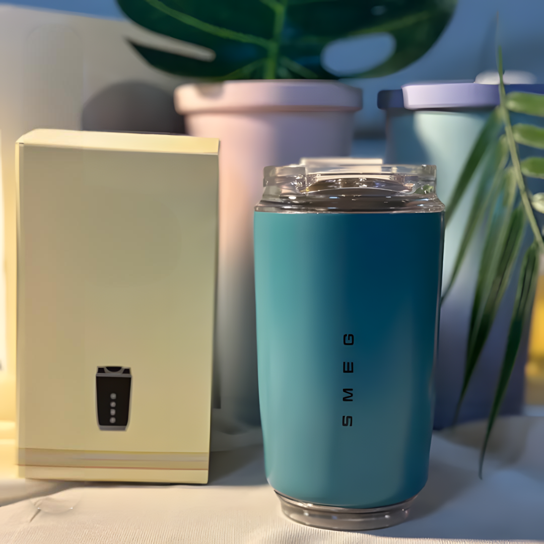 LuxeTherm 500ml thermosbeker van roestvrij staal geïsoleerde lekvrije koffiebeker