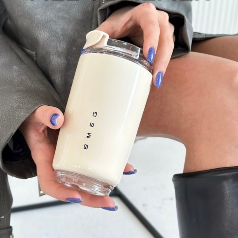 LuxeTherm 500ml thermosbeker van roestvrij staal geïsoleerde lekvrije koffiebeker