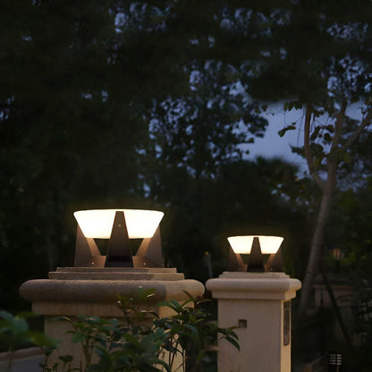 Luxio zonne Japanse stijl tuinlamp buiten LED