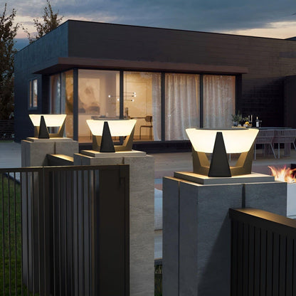 Luxio zonne Japanse stijl tuinlamp buiten LED