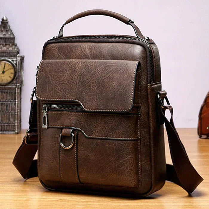 Luxe PU leren schoudertas compacte crossbody voor dagelijks gebruik