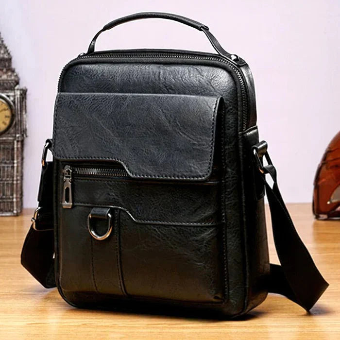 Luxe PU leren schoudertas compacte crossbody voor dagelijks gebruik