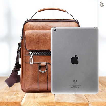 Luxe PU leren schoudertas compacte crossbody voor dagelijks gebruik