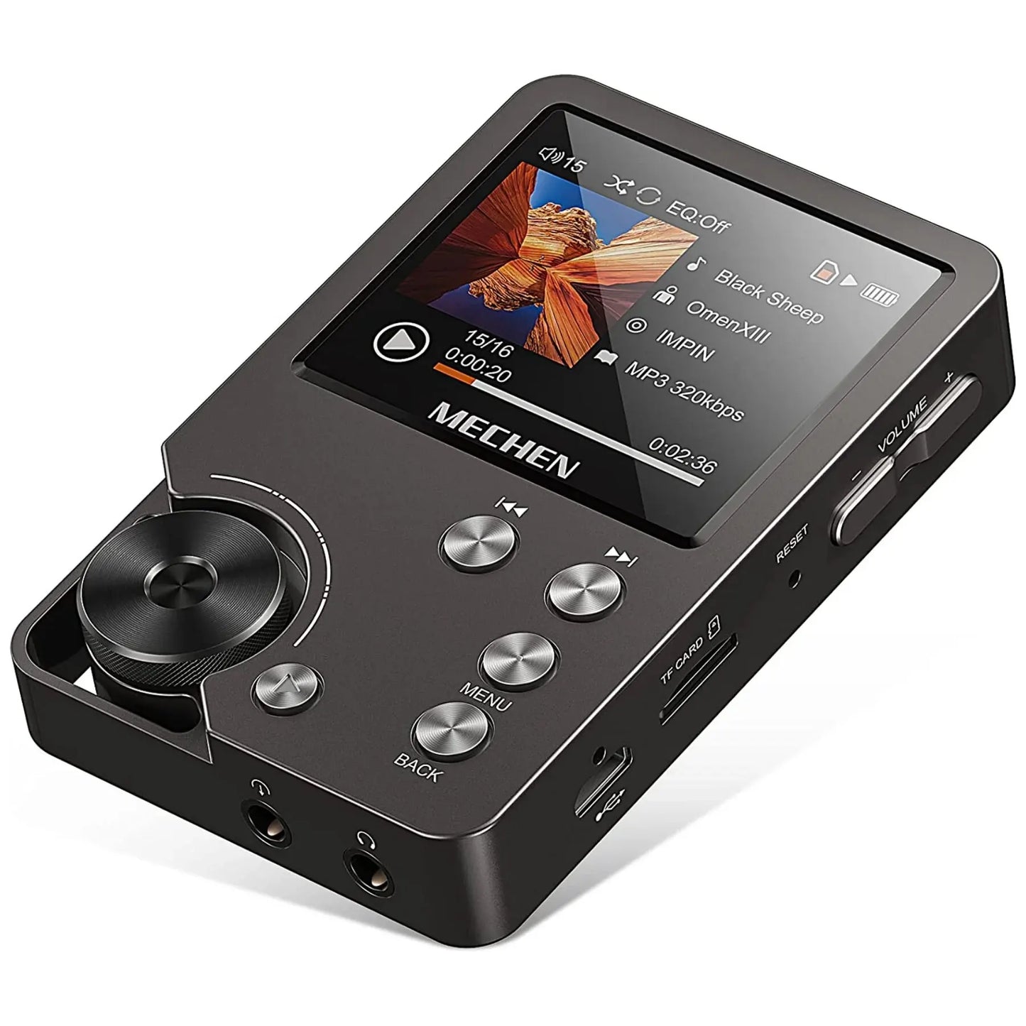 HiFi MP3-speler met 64GB geheugenkaart draagbare lossless muziekspeler