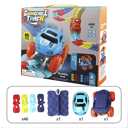 MagniTrack magnetische autoracebaan speelgoedset voor creatief kinderspel