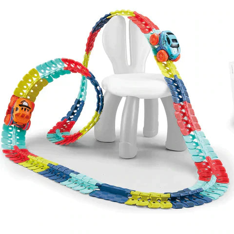MagniTrack magnetische autoracebaan speelgoedset voor creatief kinderspel
