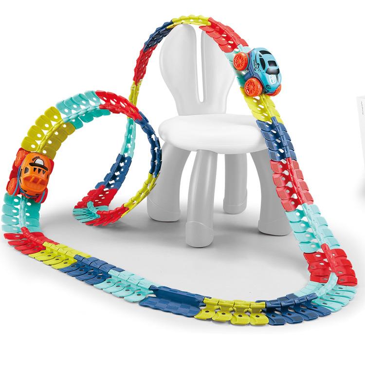 MagniTrack magnetische autoracebaan speelgoedset voor creatief kinderspel