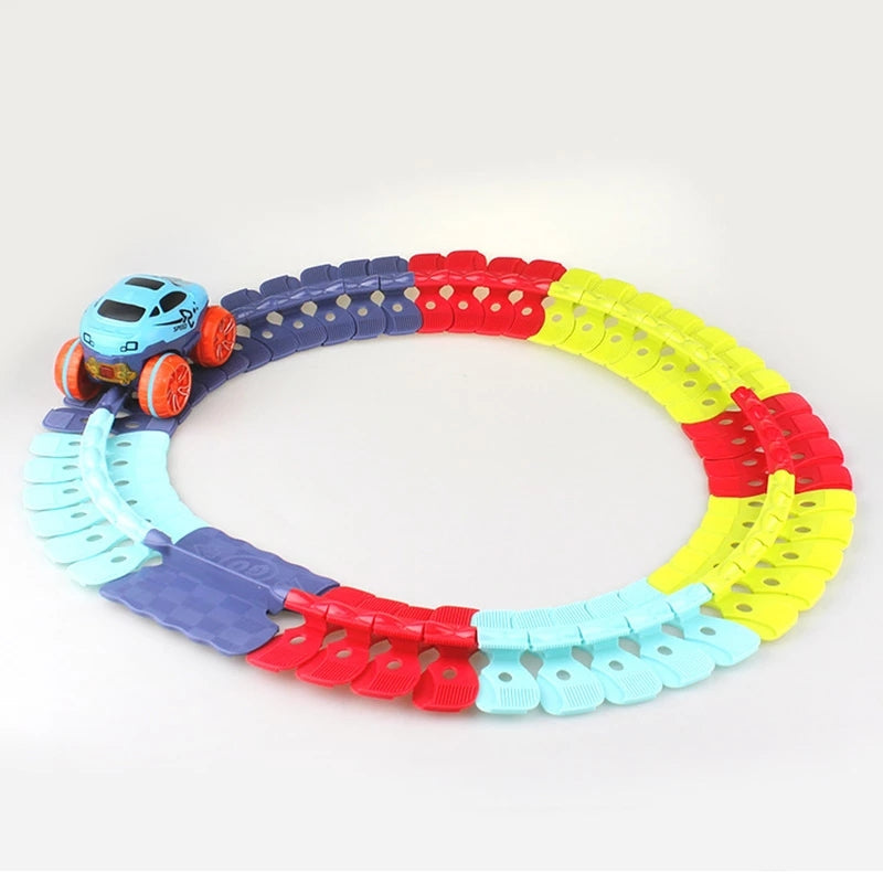 MagniTrack magnetische autoracebaan speelgoedset voor creatief kinderspel