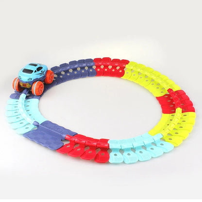 MagniTrack magnetische autoracebaan speelgoedset voor creatief kinderspel