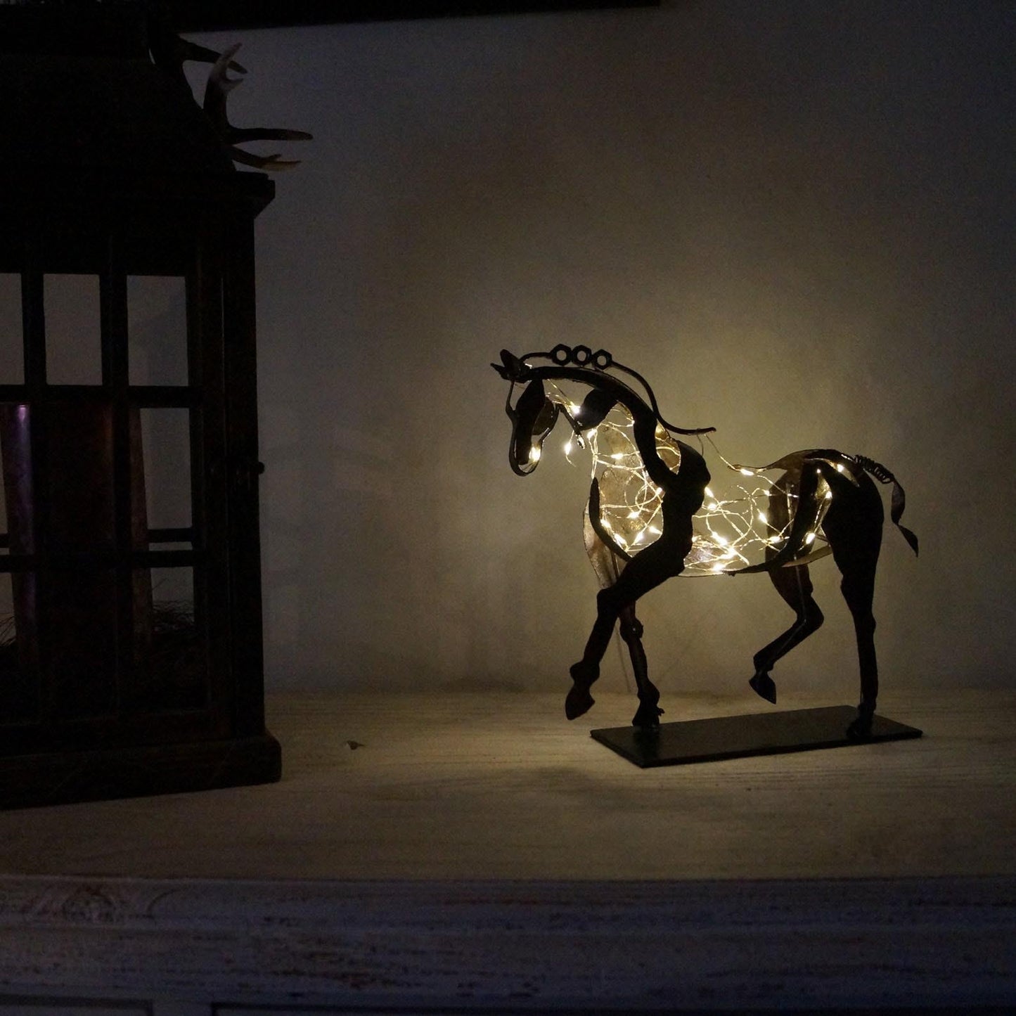 MareMetal Handgemaakte Metalen Paardensculptuur Decoratief Kunstwerk