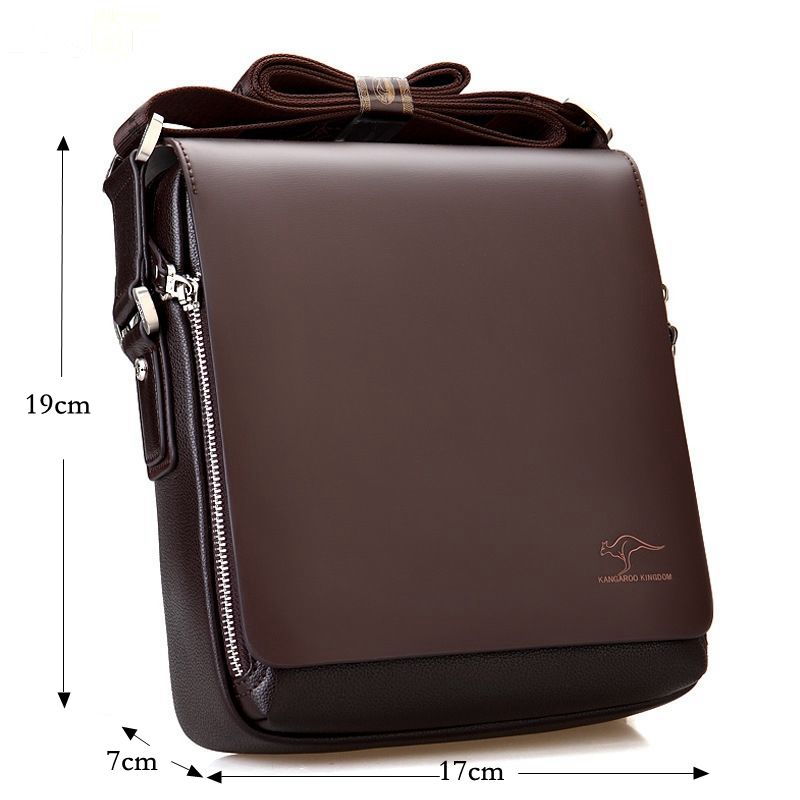 Mason anti-diefstal crossbody tas voor mannen veilige schoudertas