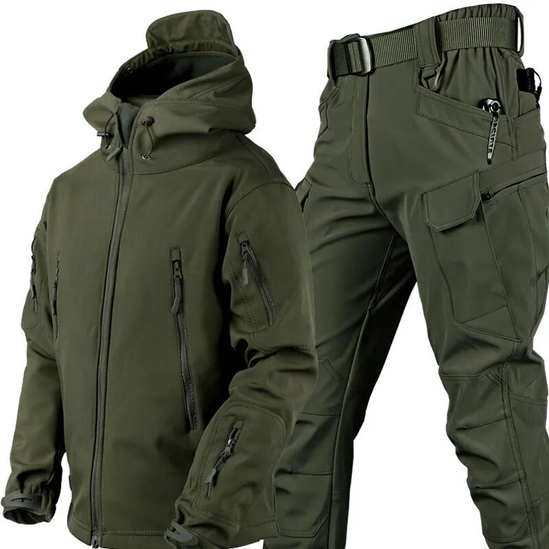 MaxShield waterdicht buitenpakket met fleece voering en meerdere zakken
