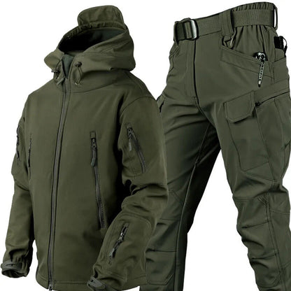 MaxShield waterdicht buitenpakket met fleece voering en meerdere zakken