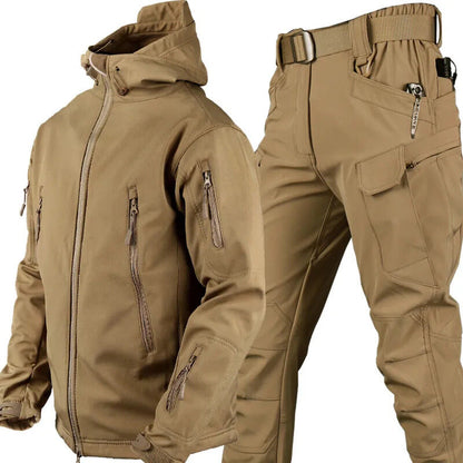 MaxShield waterdicht buitenpakket met fleece voering en meerdere zakken