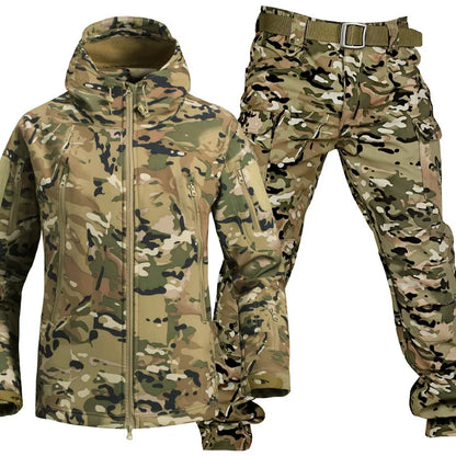 MaxShield waterdicht buitenpakket met fleece voering en meerdere zakken