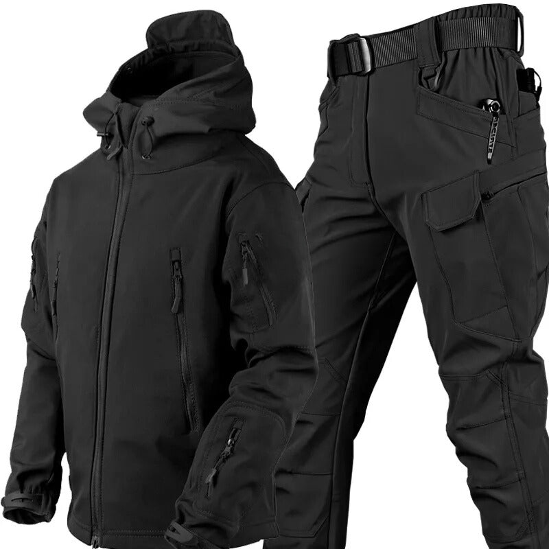 MaxShield waterdicht buitenpakket met fleece voering en meerdere zakken
