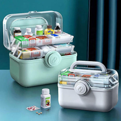 MediSmart Wekelijkse Pillendoos Compact Reismedicijnendoosje