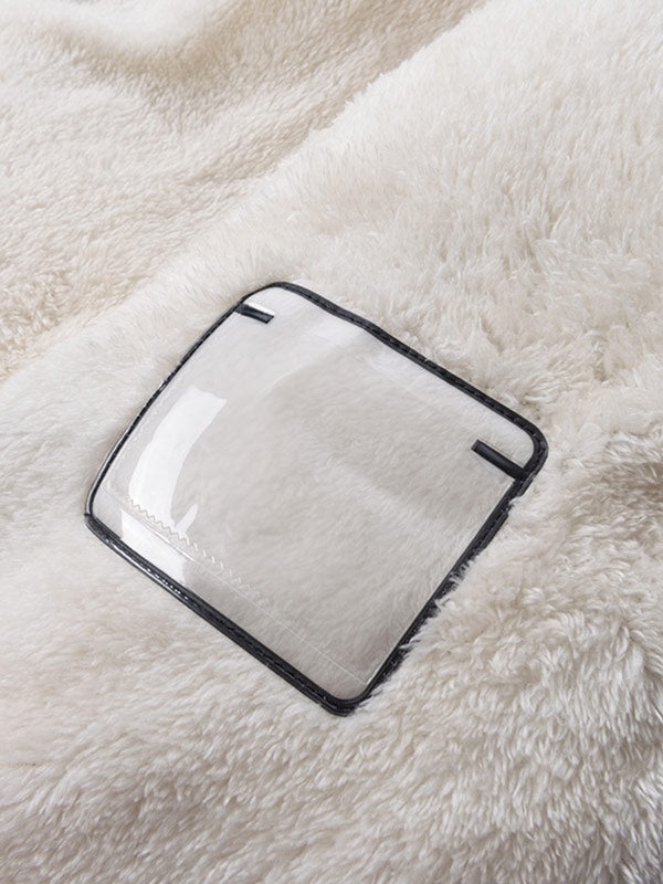 Heren Fleece Gevoerde Gewatteerde Jas Warme Lichtgewicht Winterbuitenkleding