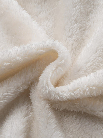 Heren Fleece Gevoerde Gewatteerde Jas Warme Lichtgewicht Winterbuitenkleding