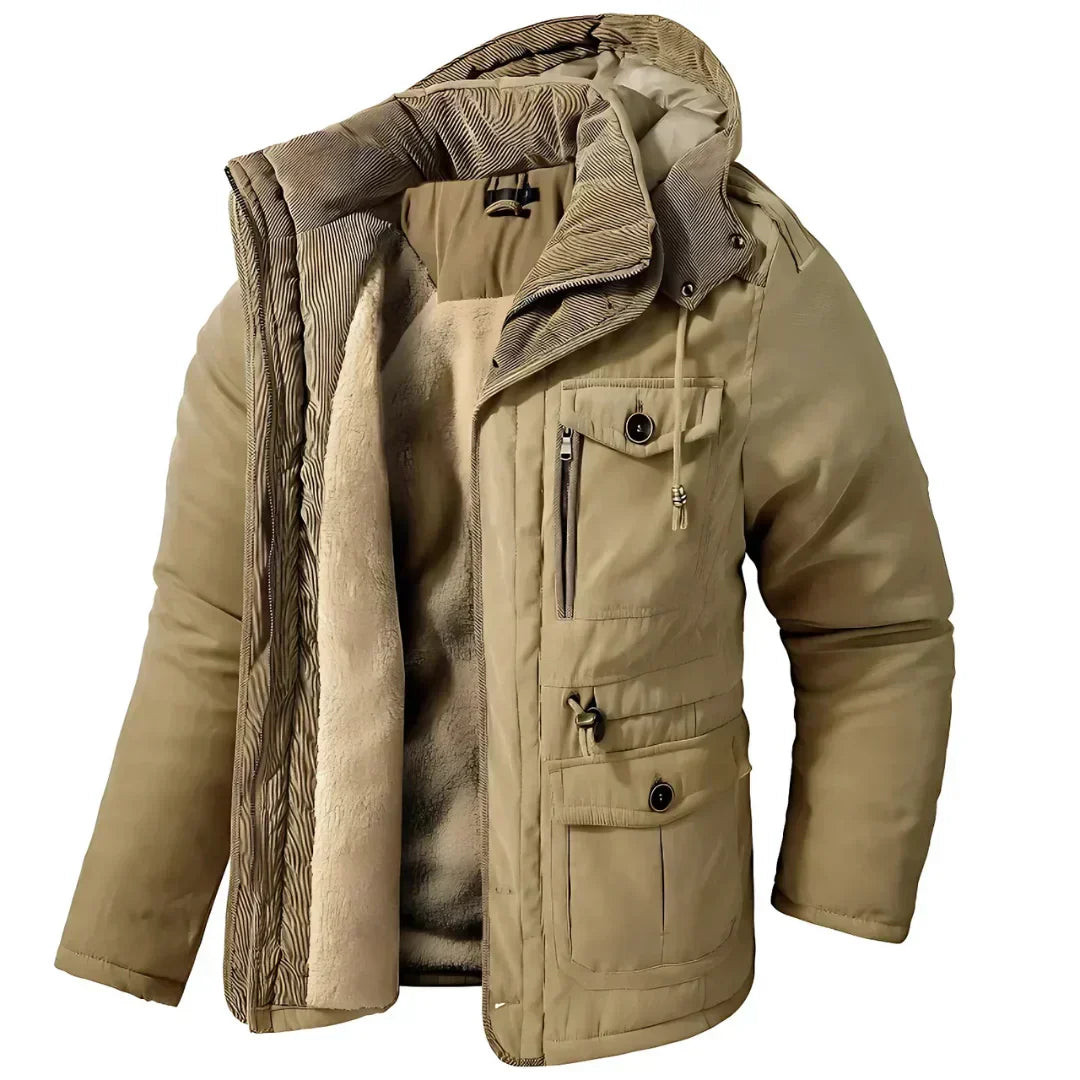 Heren winterjas waterdicht winddicht warme jas