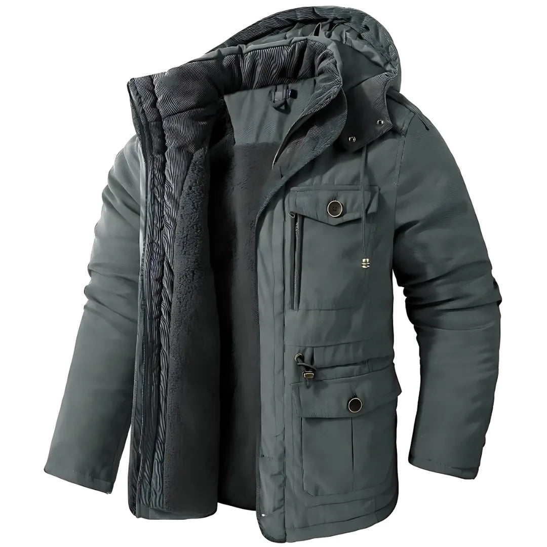 Heren winterjas waterdicht winddicht warme jas