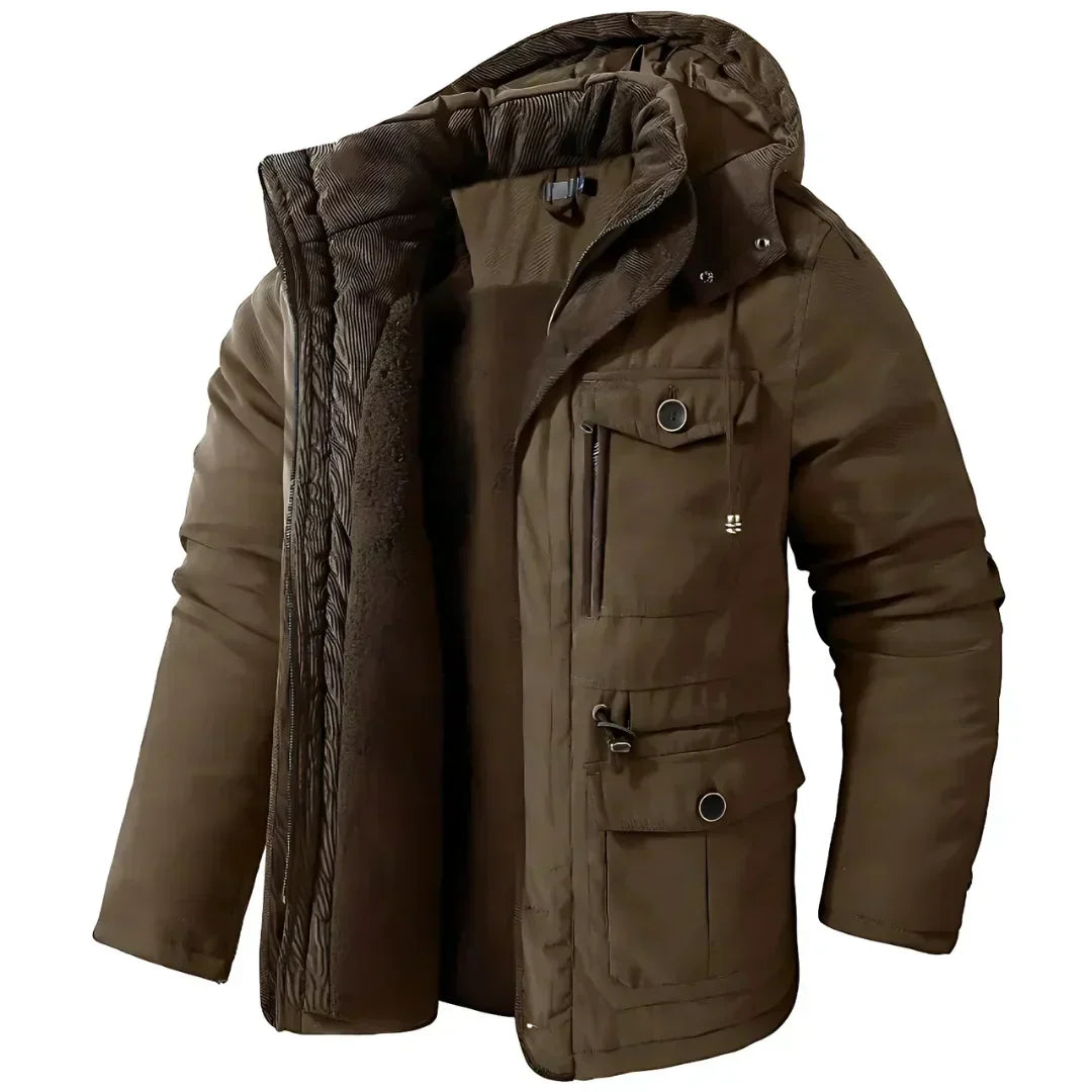 Heren winterjas waterdicht winddicht warme jas
