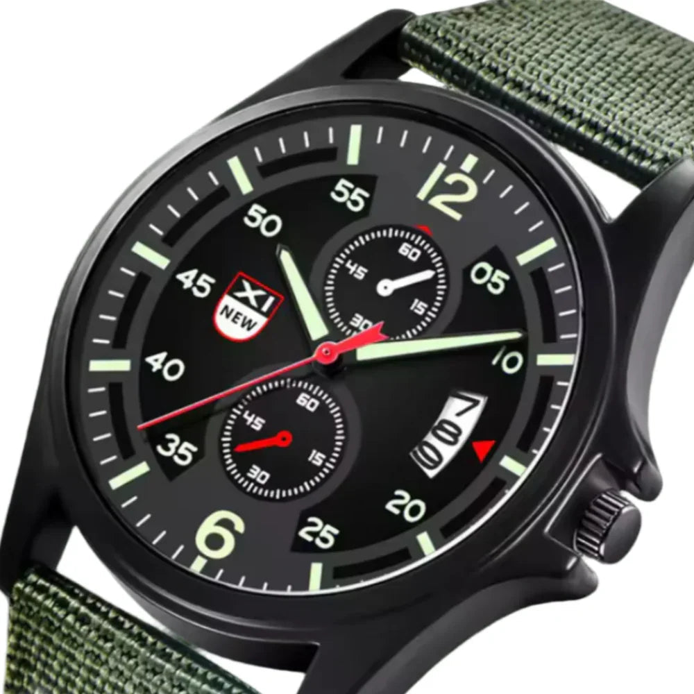 Militaire kwarts horloge lichtgewicht tactische nylon band