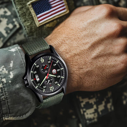 Militaire kwarts horloge lichtgewicht tactische nylon band