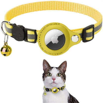 Milo Kattenhalsband met Veiligheidsontgrendeling Reflecterende AirTag Compatibele Halsband