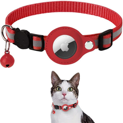 Milo Kattenhalsband met Veiligheidsontgrendeling Reflecterende AirTag Compatibele Halsband