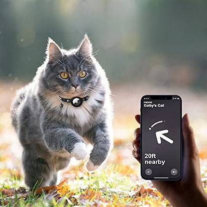 Milo Kattenhalsband met Veiligheidsontgrendeling Reflecterende AirTag Compatibele Halsband