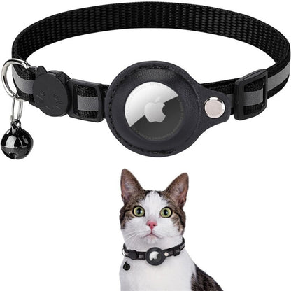 Milo Kattenhalsband met Veiligheidsontgrendeling Reflecterende AirTag Compatibele Halsband