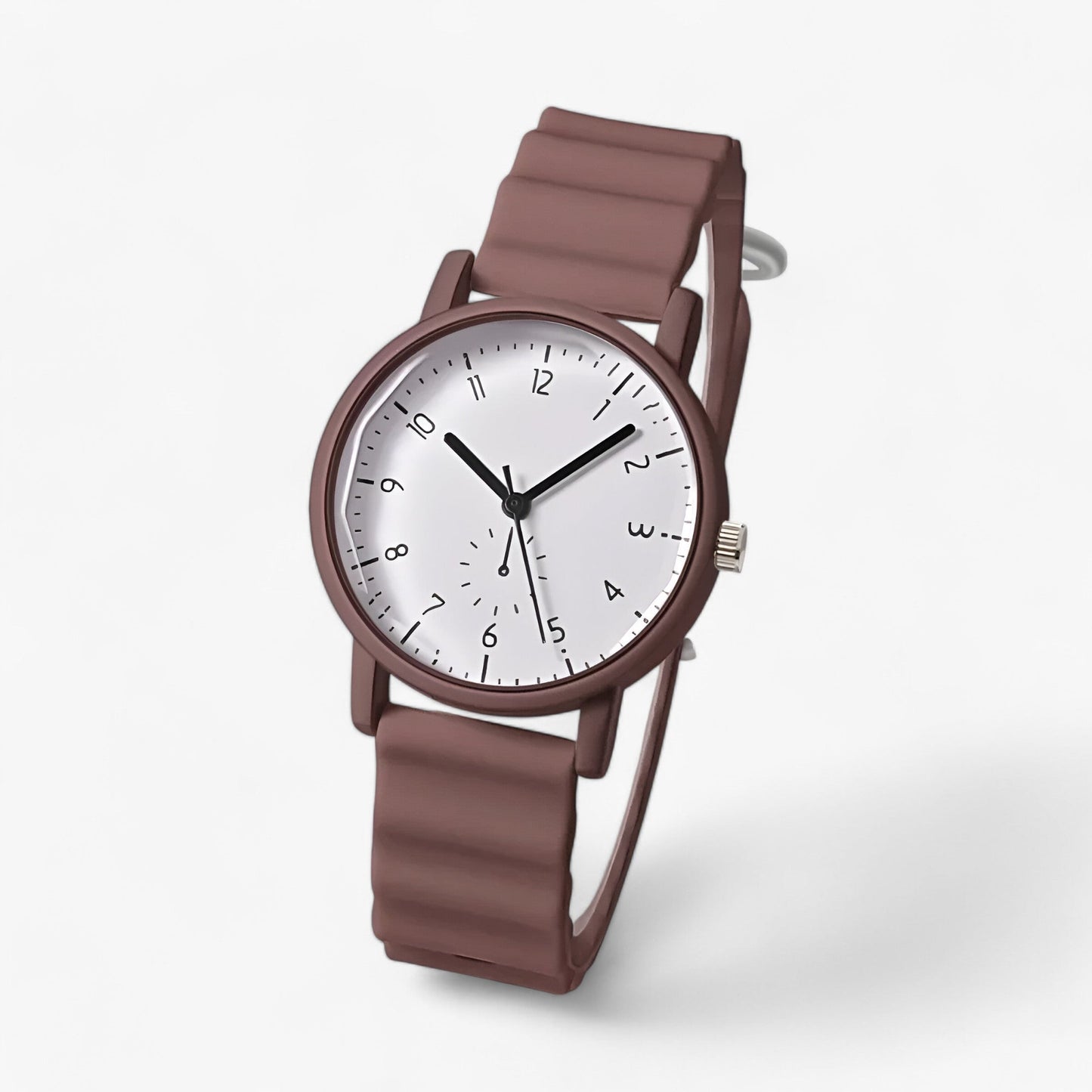 Mina Jelly horloge kleurrijk quartz horloge met siliconen golfband
