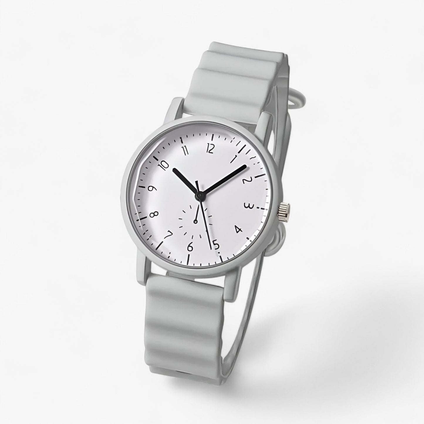 Mina Jelly horloge kleurrijk quartz horloge met siliconen golfband