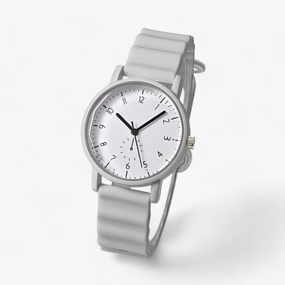 Mina Jelly horloge kleurrijk quartz horloge met siliconen golfband