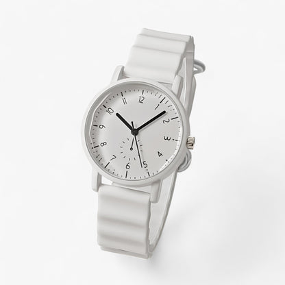 Mina Jelly horloge kleurrijk quartz horloge met siliconen golfband