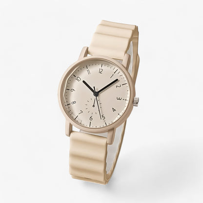 Mina Jelly horloge kleurrijk quartz horloge met siliconen golfband