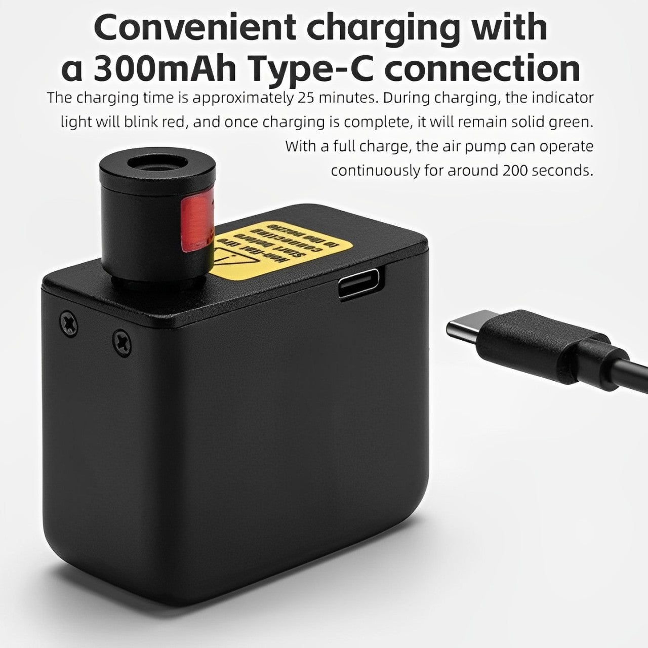 Mini Elektrische Fietspomp Oplaadbare Draagbare Inflator