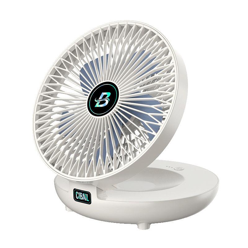 Mini opvouwbare ventilator draagbaar oplaadbaar verstelbaar stil koelend