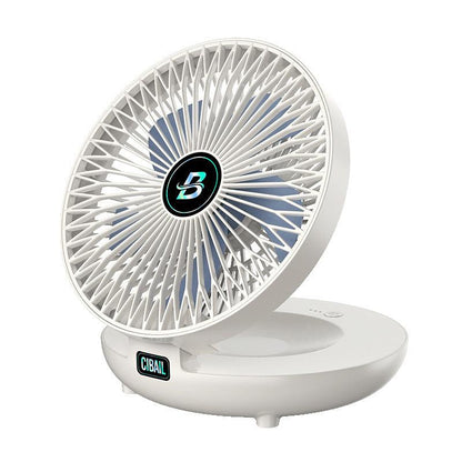 Mini opvouwbare ventilator draagbaar oplaadbaar verstelbaar stil koelend